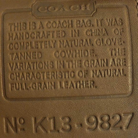 Coach Vintage  Hampton Legacy Leather  Backpack EUC - Picture 2 of 16